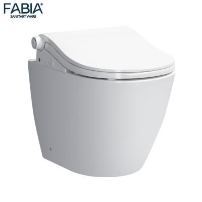 China Double-Flow Sanitary Ware Ceramic Smart Toilet Intelligent Automatic for sale