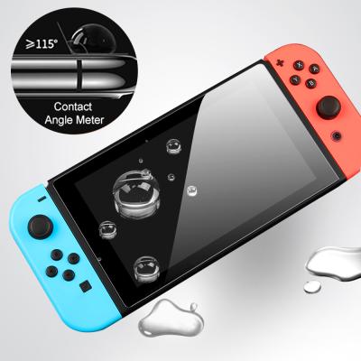 China High Quality PC/Notebook 9H HD Anti-fingerprint Game Console Tempered Glass For Nintendo Switch Oled Screen Protector for sale