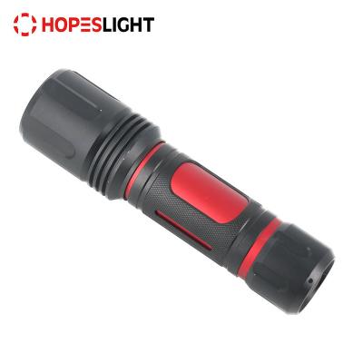 China Mini and Portable 300m Long Range Outdoor Portable Torch Light Led Flashlight for sale