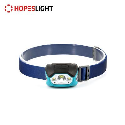 China With magnetic charging cable high quality camping ledwhite led headlight head flashlight for sale