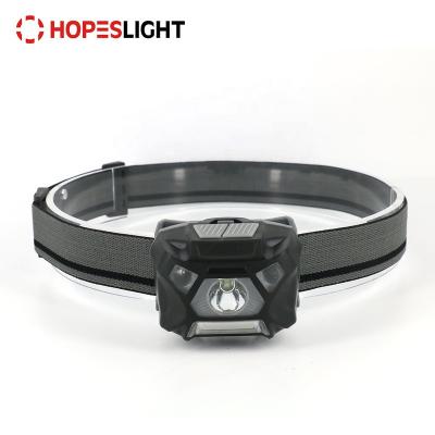 China Waterproof Motion Sensor Control LED Running Dry Battery Head Lamp Lights Torch Hot Selling Camping Head Headlamp for sale