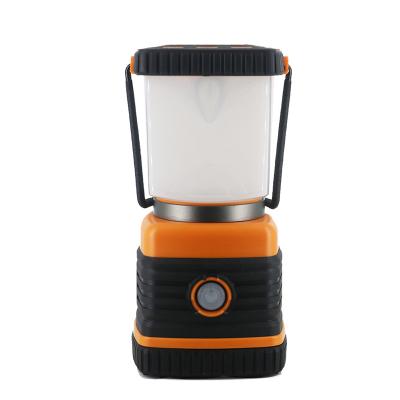 China New Products Portable ABS LED Outdoor Camping Tent Lamp Light Camp Rising Battery Powered Lantern 100*95*190mm for sale