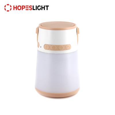 China ABS NEWCOMER ABS 5W IPX5 Hands Auxin Free USB Rechargeable Wireless Blue Tooth 4.1 Speaker LED Camping Lantern for sale