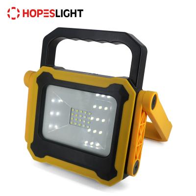 China New Product Adjustable 10W Stand Waterproof USB Rechargeable COB LED Work Light With Power Bank For Outdoor Car Repair for sale