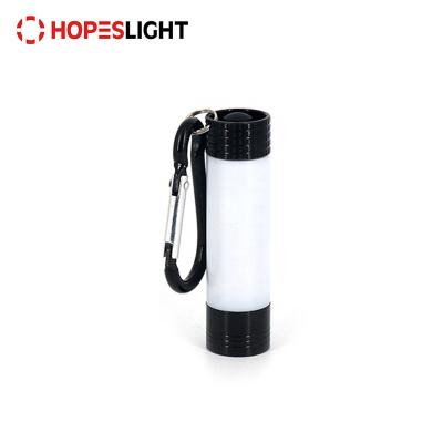 China Promotional LED Flashlight Mini Led Light Projection Keychain Torch Projector Flashlight With Custom Logo for sale