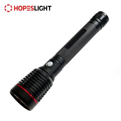 China USB Rechargeable and Dimmable 1000 Lumen Best Large Flat Rechargeable Torch Light China Factory Tactical Flash XPL 10W LED Flashlight Background Lights for sale