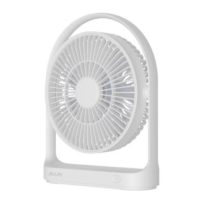 China 360 Degree JISULIFE FA19 Adjustable Hot Sale For Home Using Type-C 4 New Design Wind Speed ​​Fan 5V Motor Fan 4000mAh Fan For Home for sale