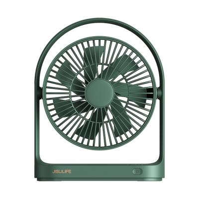 China 360 Degree Adjustable JISULIFE FA19 For Home Using Type-C Lightweight USB Electric Fan 4000mAh Chargeable 4 Wind Speed ​​Desktop Desktop Fan for sale