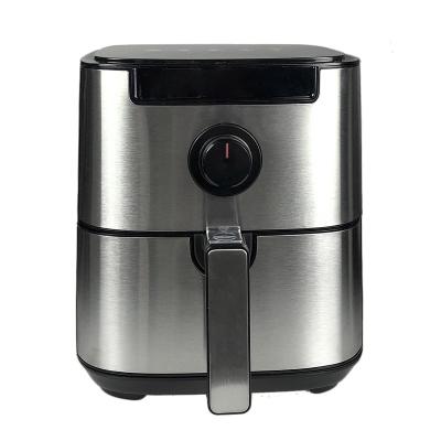 China Household Kitchen Appliances 3.5L Professional Stainless Steel Electric Skillets Air Deep Fryer Without Oil for sale