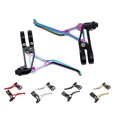 China Litepro Bicycle Brake Lever 64g LP CNC Aluminum Alloy V Brake Handle Ultralight Ultralight Lever For Folding Bike Road Bike Small Wheel for sale