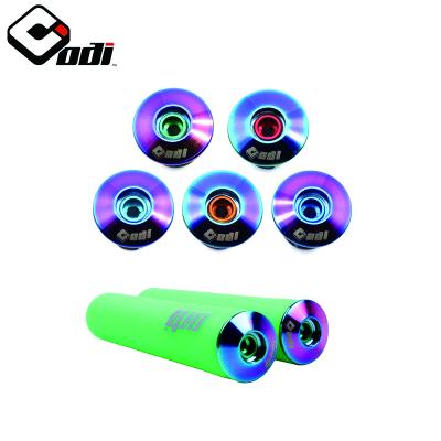 China Super Light BMX Balance Bike Grip Grip Grip Aluminum Alloy Mountain Bike Color Handlebar Sliding Grip for sale