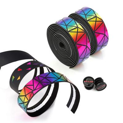 China With GUB Road Bike Handlebar Tape Recycling Racing Handlebar Grips Comfortable 2 End Grips Bar Tape Bike Anti-Slip Tape for sale