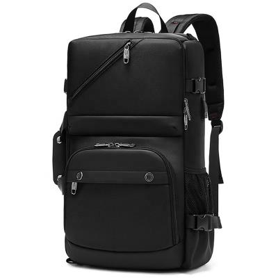 China With High Quality Multifunction Waterproof USB Travel Bag Men's Business Duffel Bag Laptop Backpack for sale