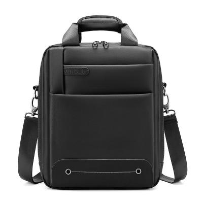 China Oxford Factory A4 Document Customized Men Waterproof Business Handbag Shoulder Bag Laptop Briefcase for sale