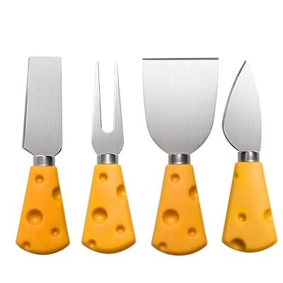 China Sustainable amazon best sellers 4pcs Cheese Knife Tool Set unique products to sell online creative products gadgets for kitchen cheese knife for sale