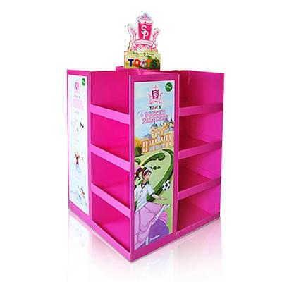 China 4 sided Stationery Promotion Cardboard Pallet Display With digital printing for sale