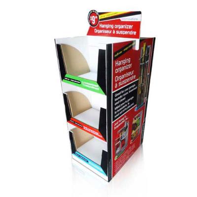 China 2 sided 6 pockets Cardboard Pallet Display for Storage bags holding 80kg for sale