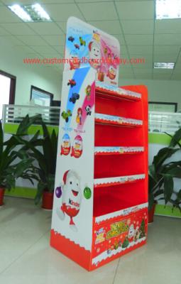 China Chocolate Cardboard Retail Displays supermarket point of sale display for sale