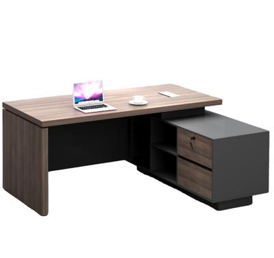 China Modern Luxury Boss Boss Modern Executive Wooden Desk Table Table Design In Office Furniture Computer Desk for sale