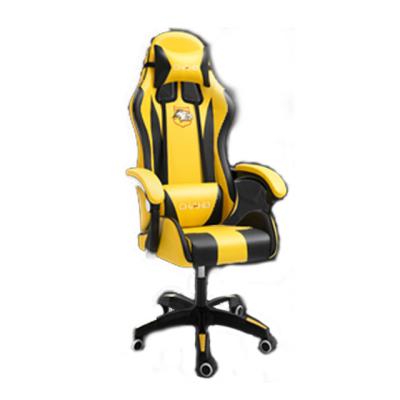 China Factory Custom Ergonomic Rotating Recliner LED Light Leather Esport Chair Swivel Leg Rest Armrest Office Gaming E-sport Chair for sale