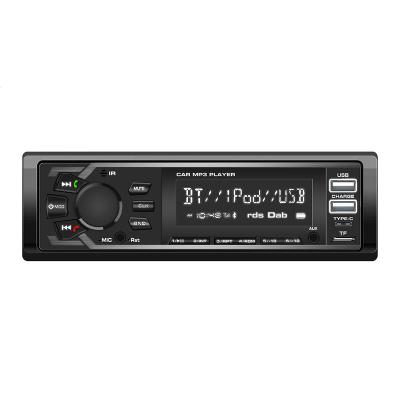 China Stereo 2 AUX IN  1 Din Car MP3 Player Auto Radio SKD CKD BT FM Car Stereo Audio Single Din CAR MP3 Player for sale