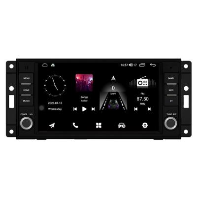 China GPS JEEP 7inch  Car Stereo Radio Android 11 Wireless Carplay Android Auto  car audio system for sale