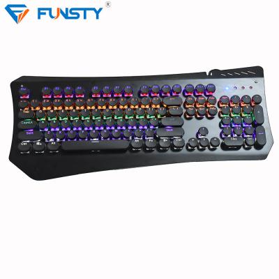 China 2018 New Arrival Wired Computer Compatible USB Backlight 104 Key Switch Mechanical Keyboard Jixian for sale