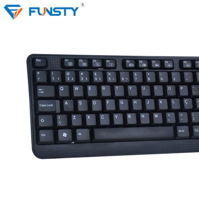 Chine ERGONOMIC Promotion Custom Cheap Wired Desktop USB / PS2 Keyboard à vendre