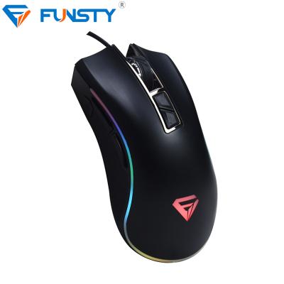 中国 Custom 8D Game Mouse Weighted Iron Logo And Color Professional Wired Optical Gaming Mouse 販売のため