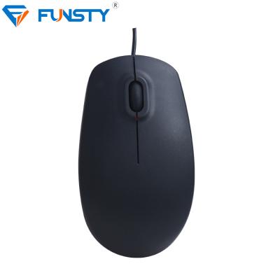 China 3D FUNSTY Custom USB Computer 1000DPI Optical Wired Mouse With Logo for sale