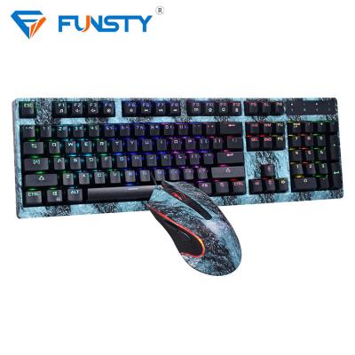 China Compatible Mini 2.4G Keyboard And Mouse Combo Mousepad Led Gaming Wireless Kit for sale