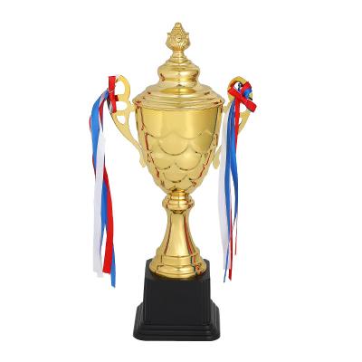 China Europe China Trophy Manufacturer Customize Gold Plated Metal Judo Gold Trophies for sale