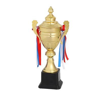 China Custom Europe Metal Cup Wholesale Ceremony Business Gift Souvenir Group Metal Trophy Award for sale