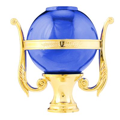 China Custom Metal Soccer Football Sports Trophy Europe Size Plastic Award Components for sale