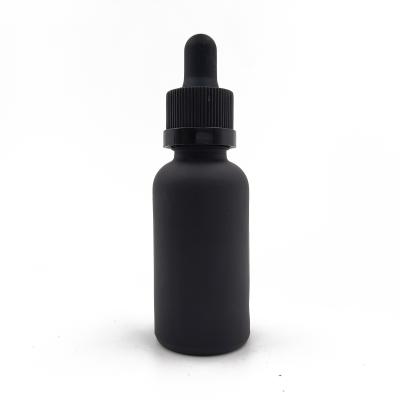 China Wholesale empty e liquid matte bottle essential oil black glass e liquid dropper bottles/e liquid/e liquid matte etc. for sale