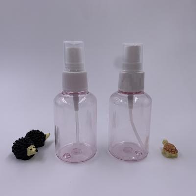 China Multi-colors 50ml 100ml PET Chemical Wholesale Empty Plastic Mist Spray Bottle for sale