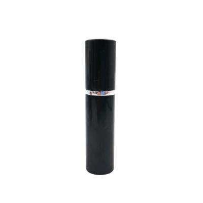 China Chemical Use 10ml Black Perfume Atomizer Spray Pump Cosmetic Bottle for sale