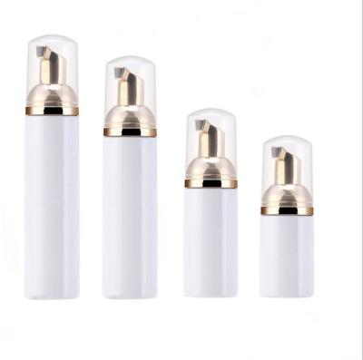 China Wholesale 50ml Sayang Foam Pump Soap Cosmetic Bottle Clear Gold Cosmetic Bottle Personal Care/Skin Care/Cosmetic Bottle in Spot for sale