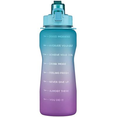 China Sustainable High Quality BPA Free Reusable Water Bottle 1000ml Tritan Tourism for sale