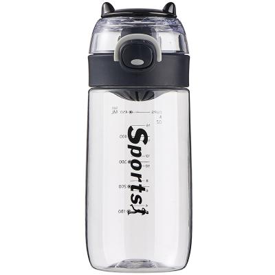 China Latest Design Sustainable Bottles 500ml Plastic Bottled Water Portable For Tour for sale