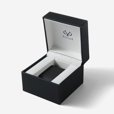 China Handmade High Quality Custom Gift Boxes With Logo Watch PU Box for sale