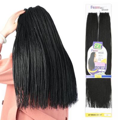 China X-ring hair flip n go 24inch hair locs dreadlock bulk afro wig faux dreadlocks crochet locs hair extension dreadlocks extension for sale