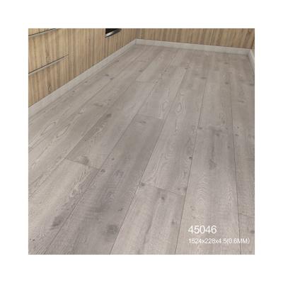 China Modern White Polyvinylchloride Click Vinyl Flooring SPC Flooring for sale