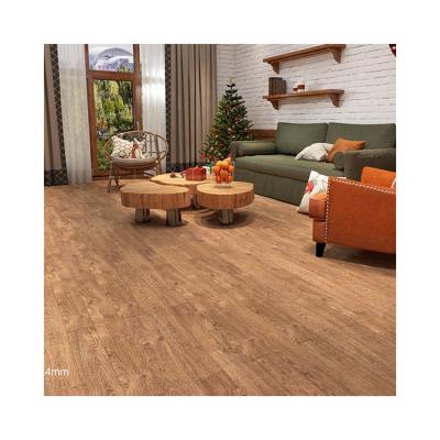 China Modern Plastic Waterproof Laminate Click System 5mm Wood PVC Composite Panel Plastic White Vinyl Flooring for sale