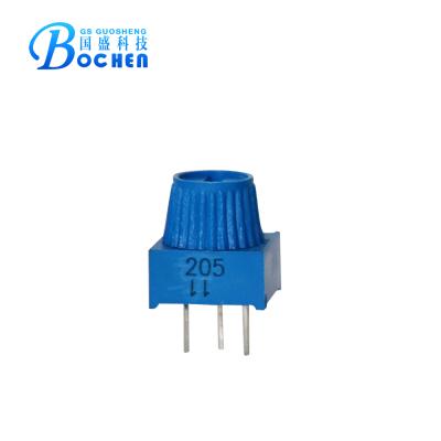 China 260Â ° ruwido 3386p trim potentiometer 10k 20k 30k cermet trimmer potentiometer for sale