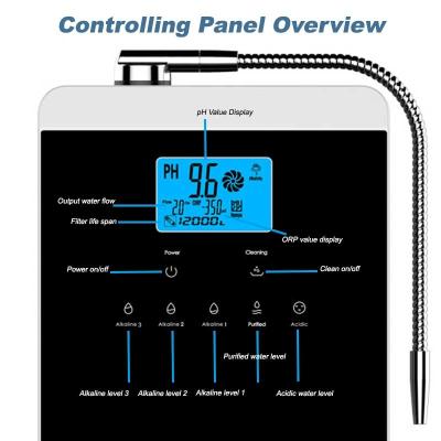 China Connect to 2022 kangen alkaline ionizer alkaline water machine free tap water spare parts for sale