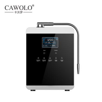 China Connect To Faucet Cawolo Rich Hydrogen Water Ionizer Generator Japan Hydrogen Water Machine for sale