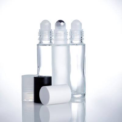 China Essential Oil Perfume Eye Cream Roll On Perfume Bottle With Three Rollerballs for sale