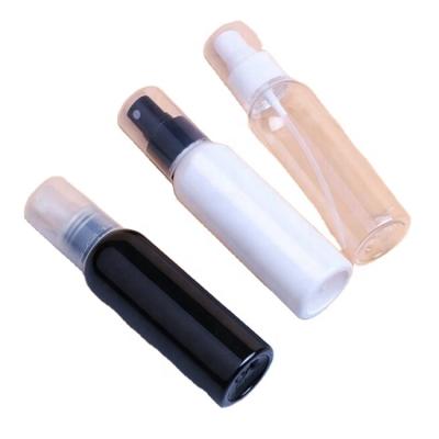 China Personal Skin Care Packaging Black White And Transparent Plastic Color Alcohol Spray Bottle 15ml 30ml 60ml 100ml 120ml 150ml 200ml 250ml for sale