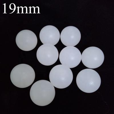 China Ratio Of 19mm Free Shipping Hard Solid Polypropylene PP Plastic Balls for sale